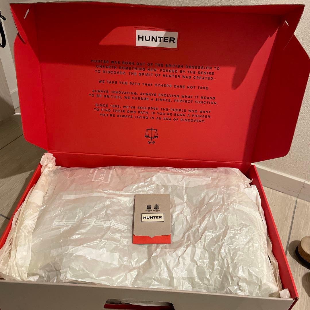 HUNTER ブラック 長靴 US6