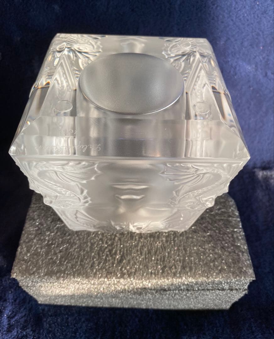 LALIQUE ラリック マスクド ファム キャンドル ホルダー