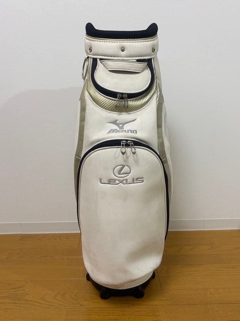 希少　正規品　レクサス　LEXUS キャディバッグ　ゴルフ(フード付)