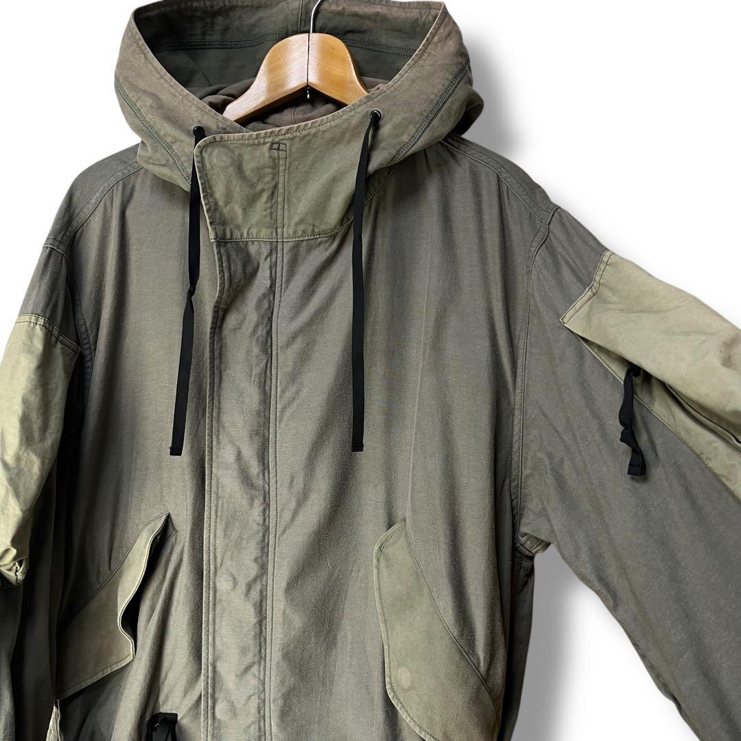 N.HOOLYWOOD エヌハリウッド モッズコート 薄手　ギミック 袖ポケット