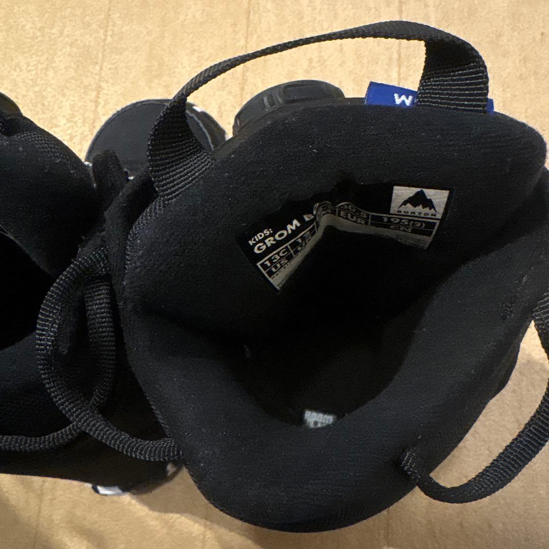 BURTON GROM BOA 19.5cm キッズスノーボードブーツ