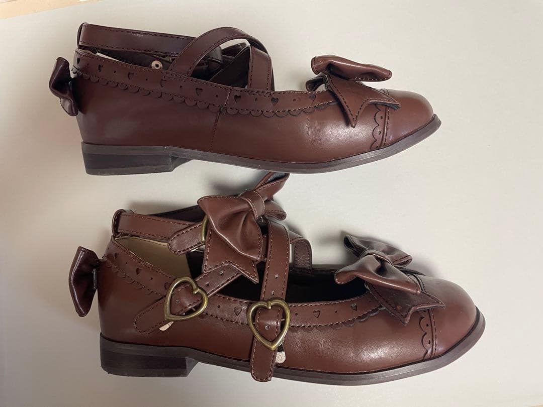 morphose シューズ 靴 M ブラウン 茶色 ロリィタ ロリータ