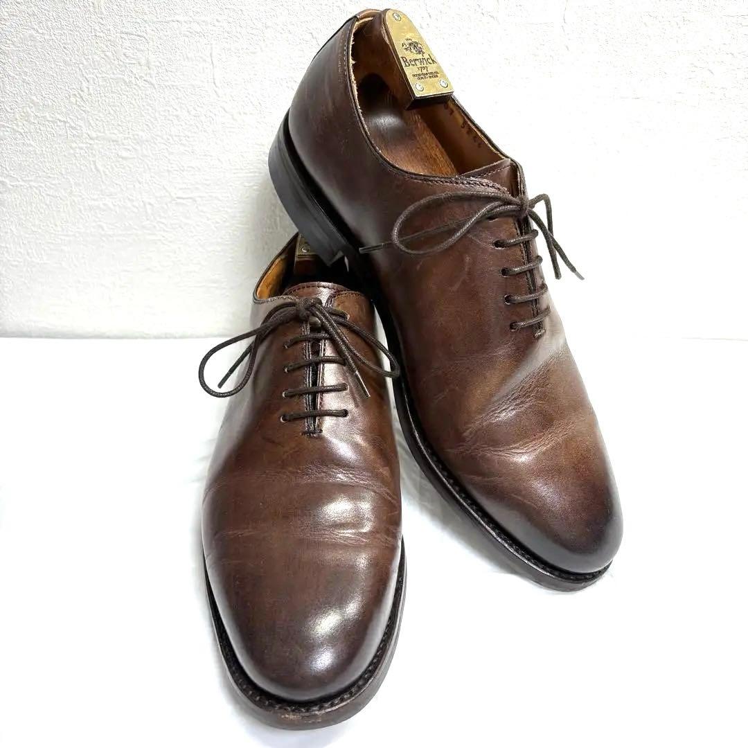 Berwick 5246 バーウィック 革靴 ホールカットブラウン UK5.5