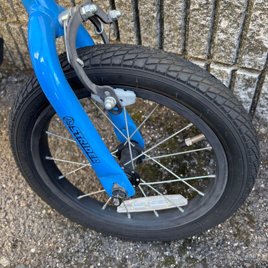 【送料込】STRIDER SPORT 14x 青 ブルー　ペダル付き