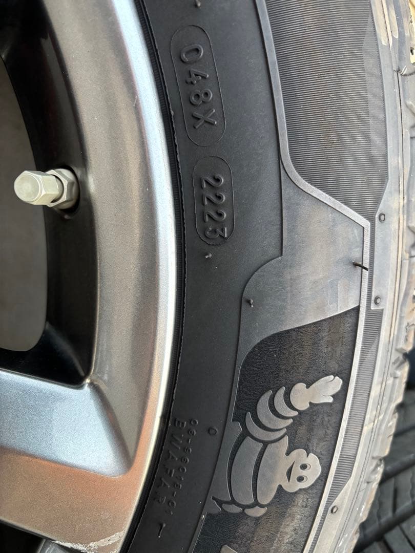 NXバージョンL純正ホイール タイヤ9~9.5部山 ミシュラン 23年製造‼️