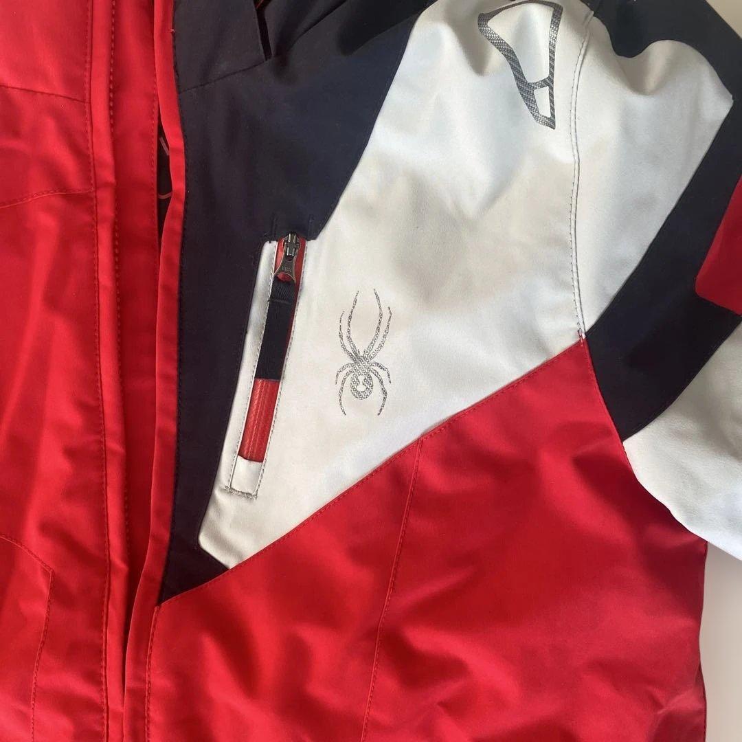 Spyder size 14 子ども用スキーウェア 赤黒白