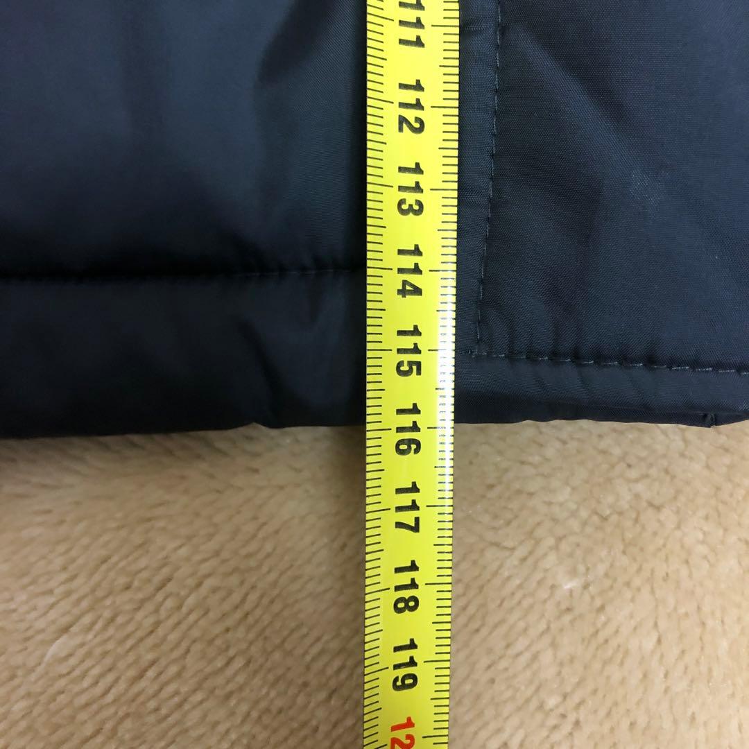 【PUMA・プーマ】 ロングベンチコート　メンズMサイズ　ダークグレー　中古品