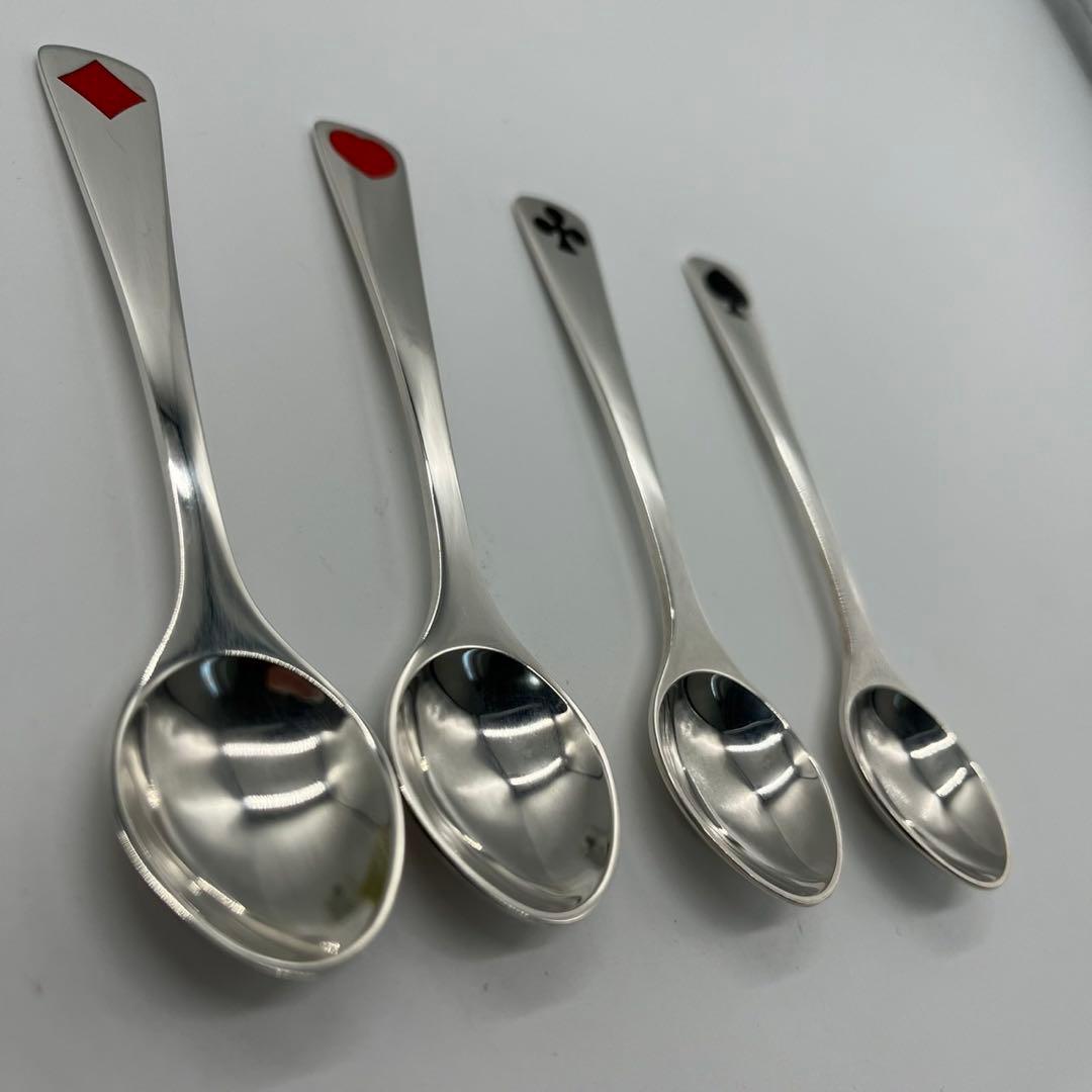 ジョージジェンセン トランプ スターリングシルバー スプーン SV925