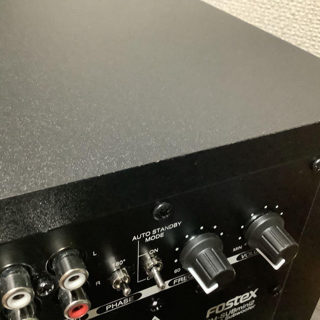 スピーカー・ウーファー fostex PM-SUBmini2
