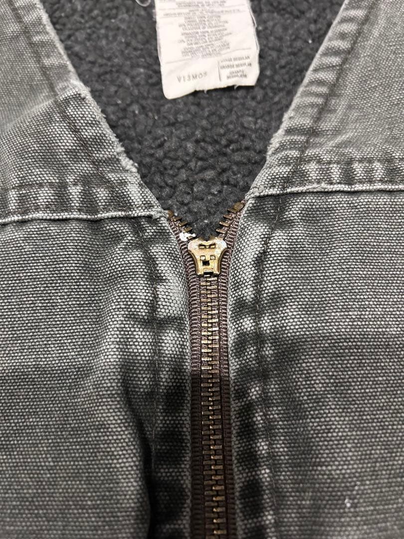 カーハート　ベスト　モスグリーン　※難あり