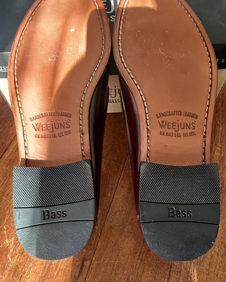 ★たか様　G.H.BASS WEEjUNS ローファー／ワイン色 サイズ９/ D