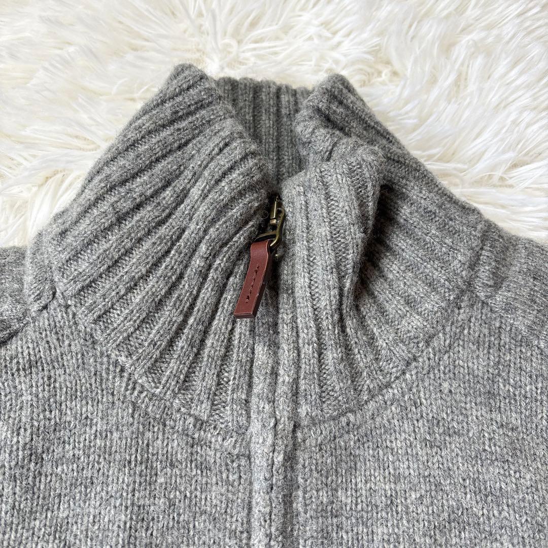 釣りきち☆美品☆ポロラルフローレン ドライバーズニット ビッグポニー