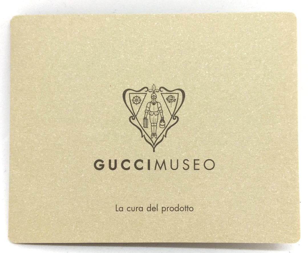 グッチミュゼオ ペンケース GGキャンバス ベージュ 中古美品！(58016)