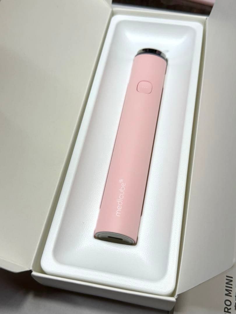 最終値下げ【美品】メディキューブ AGE-Rブースタープロ ミニ ピンク