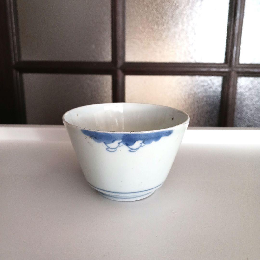 古伊万里　梅に千鳥　柿右衛門