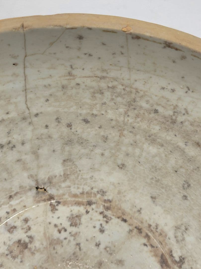 茶道具　時代物　九谷焼　古九谷　五彩手　鉢　水指(見立て)　骨董品、美術品