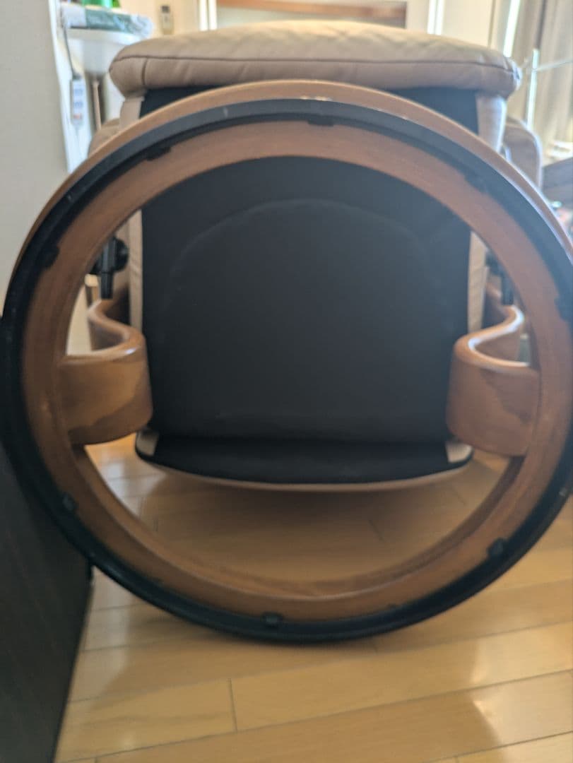 【※チェア】エコーネス ストレスレスノルウェー製 サイドテーブル、オットマン付き