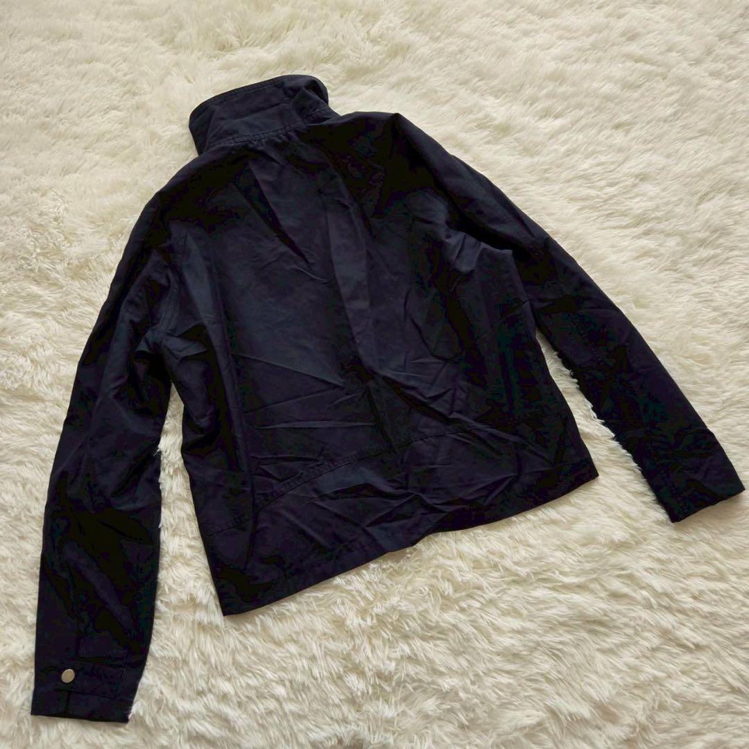 【DIOR ディオール】 コットンナイロンジャケット 44 ネイビー メンズ