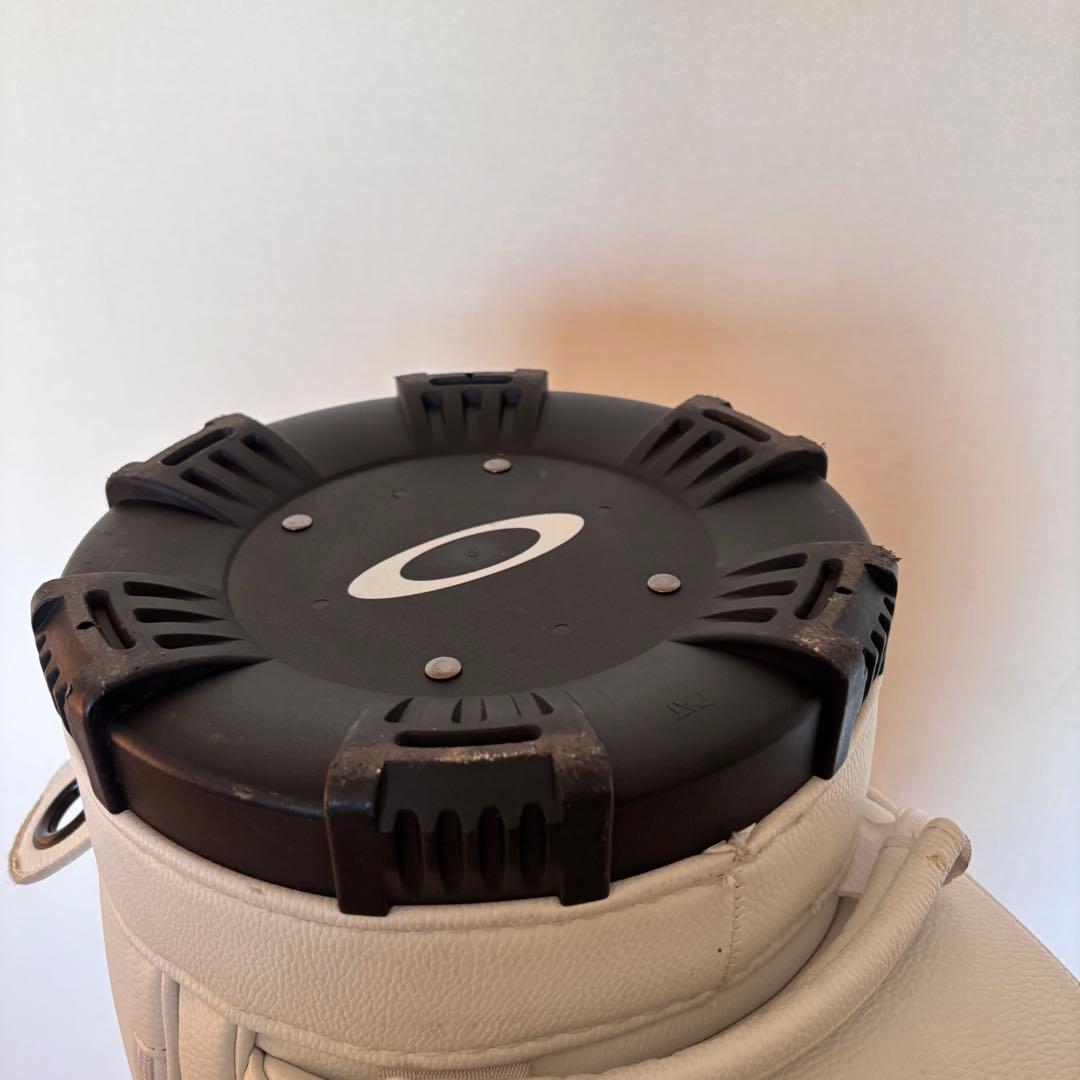 キャディバックOAKLEYオークリーSKULL GOLF BAGホワイトグリーン