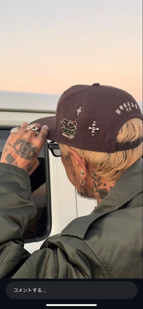 MADE IN YP × Crib Fhat 凡才キャップ　即完売品　送料込み