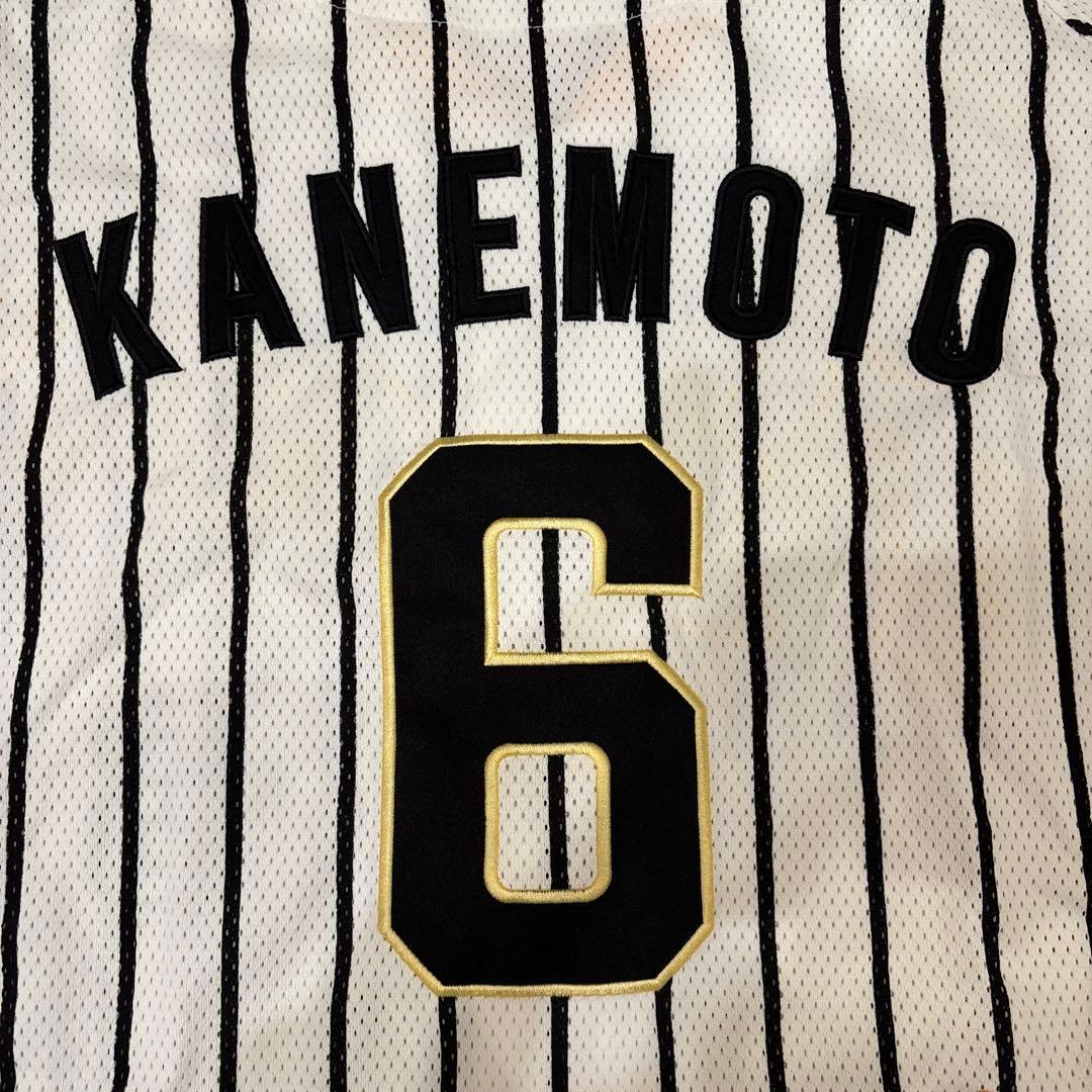 【極美品】阪神タイガース 金本知憲 ユニフォーム 刺繍 Lサイズ