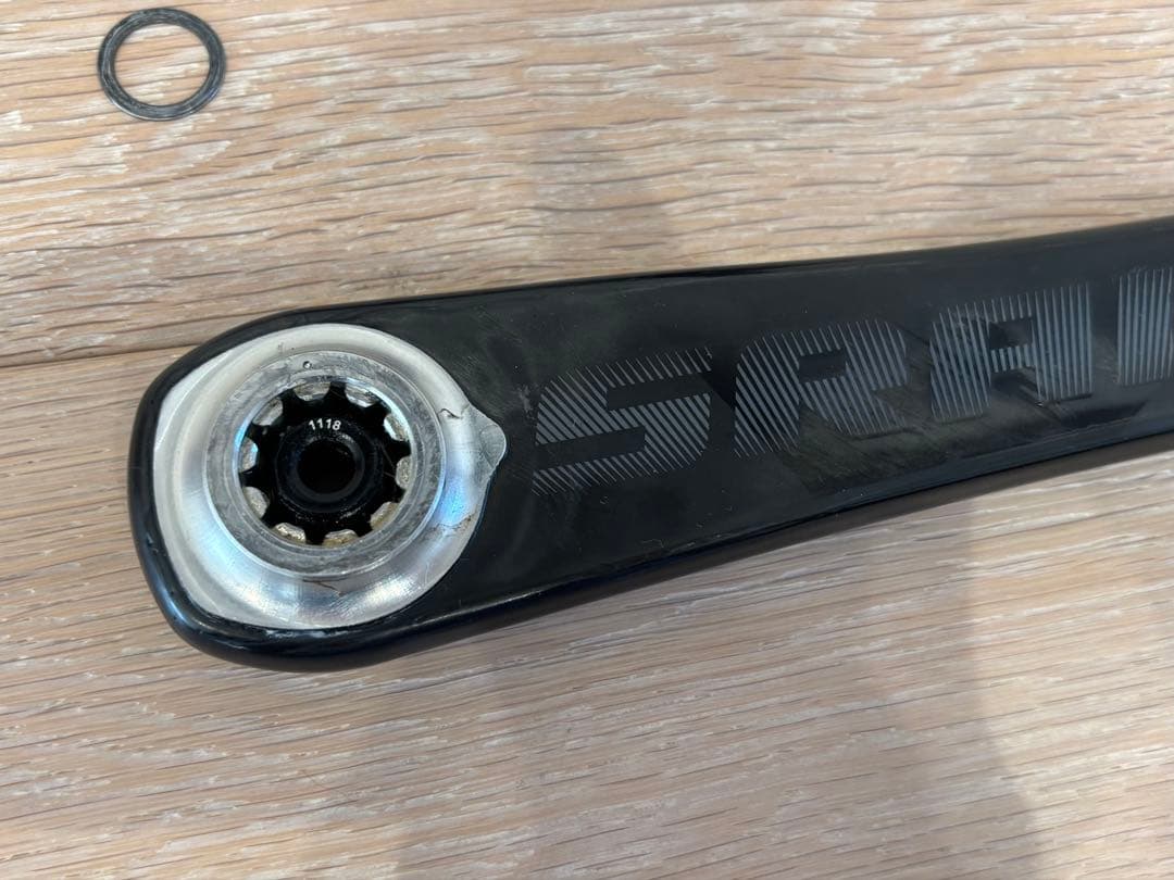 パワーメーター Quarq SRAM Red 170mm