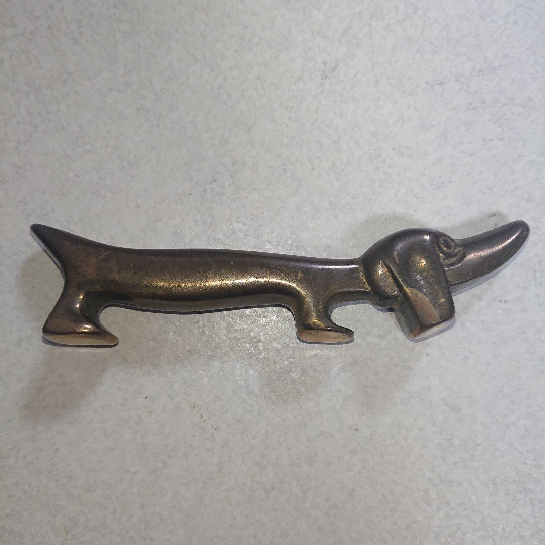 ビンテージ 犬 銅製 ドイツ 置物 インテリア 工芸品 美術品