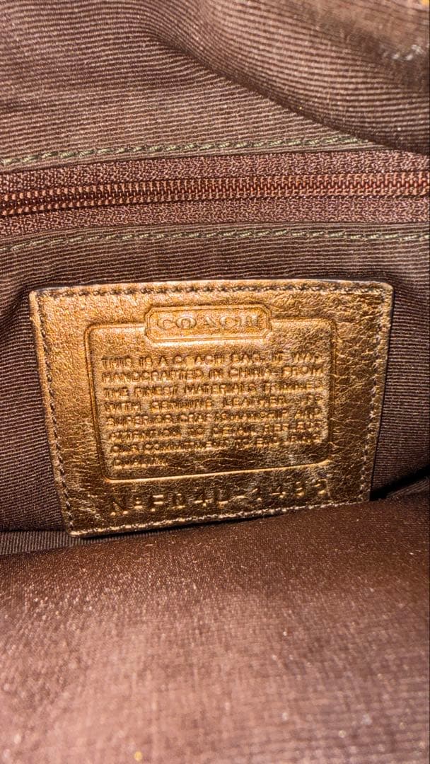 Coach ブラウン ショルダーバッグセット