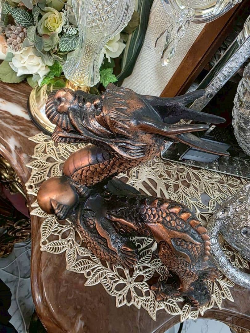 龍の置物　オブジェ