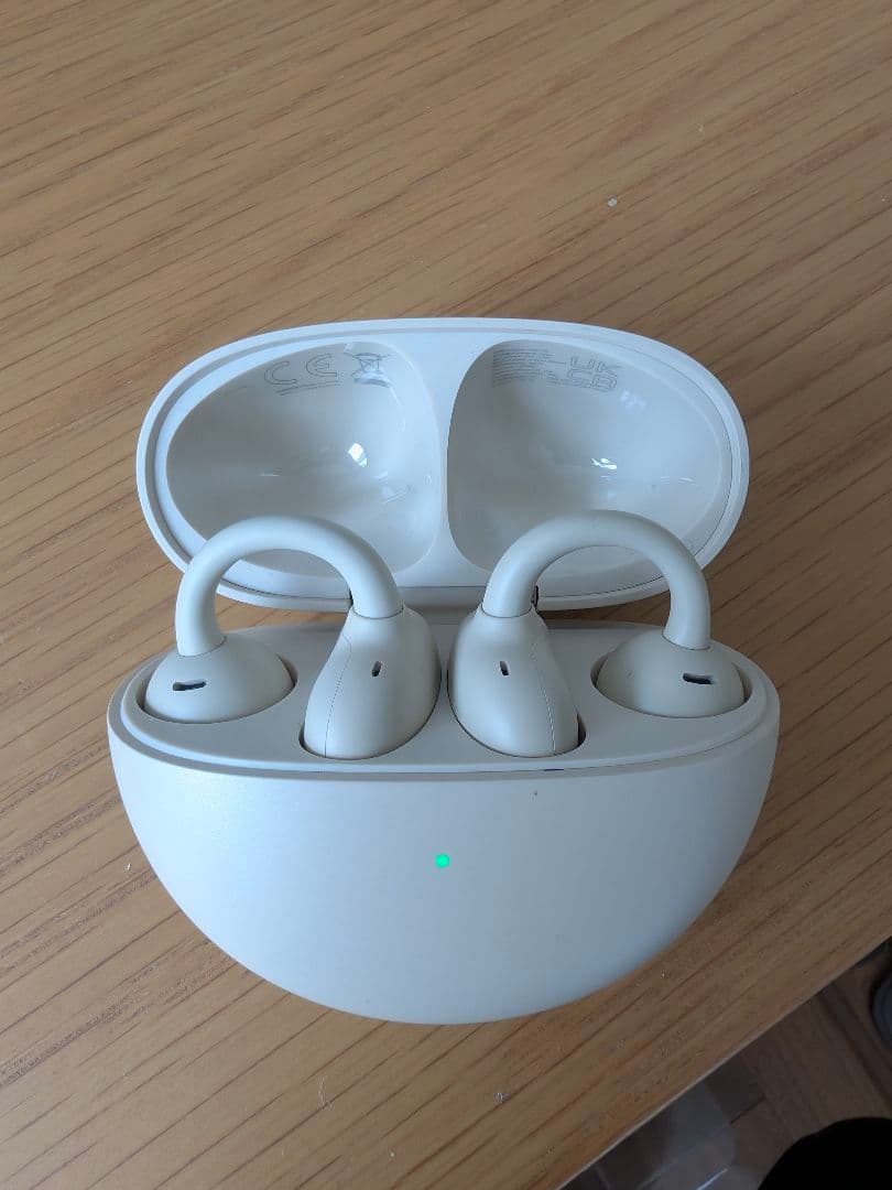 HUAWEI FreeClip ワイヤレスイヤホン（ベージュ）