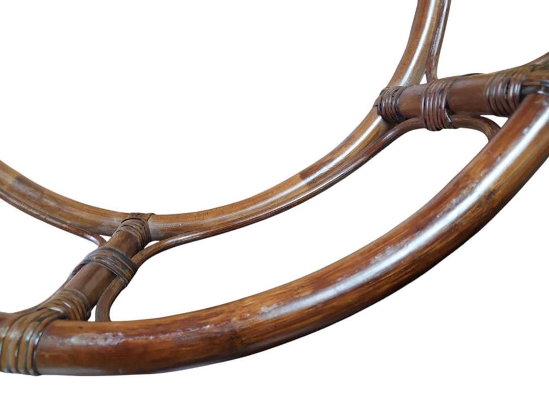 ニトリ　パパサンチェア　ソファ　ベージュ×ダークブラウン