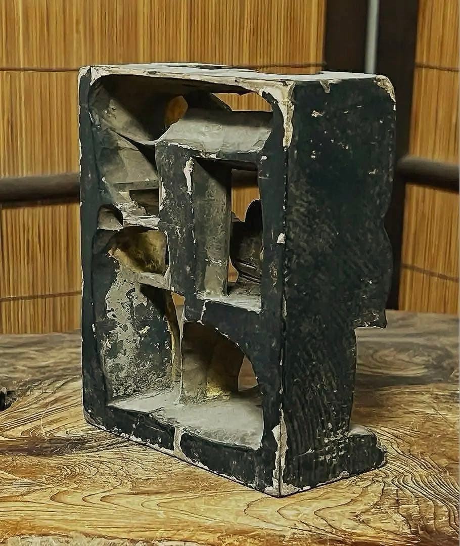 仏教美術 神社仏閣 欄間 残欠 装飾部品 希少 金彩 飾り木彫り