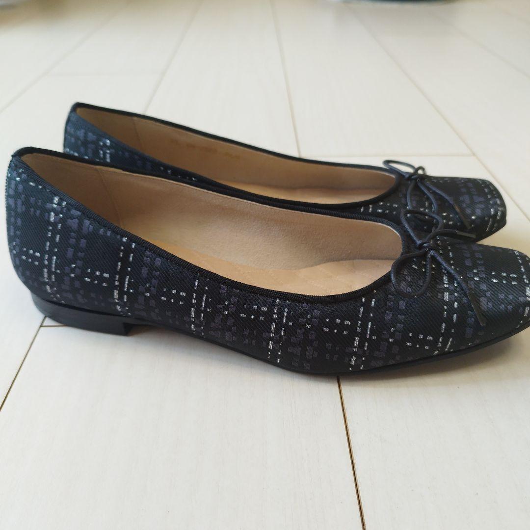 BARCLAY（バークレー）晴雨兼用 エレガントシューズ ブラックファブリック