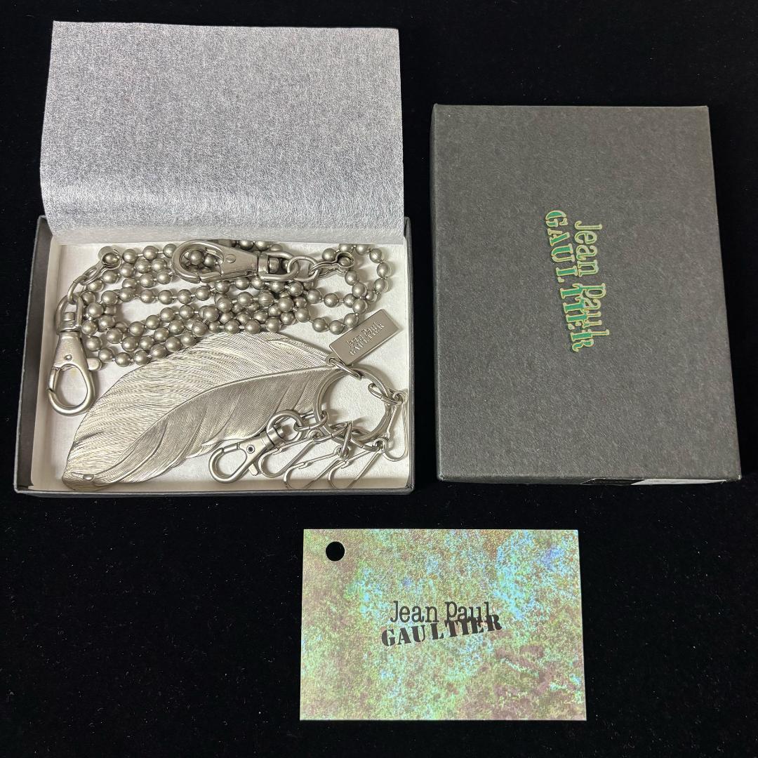 Jean Paul GAULTIER ジャンポールゴルチェ 羽根 キーホルダー
