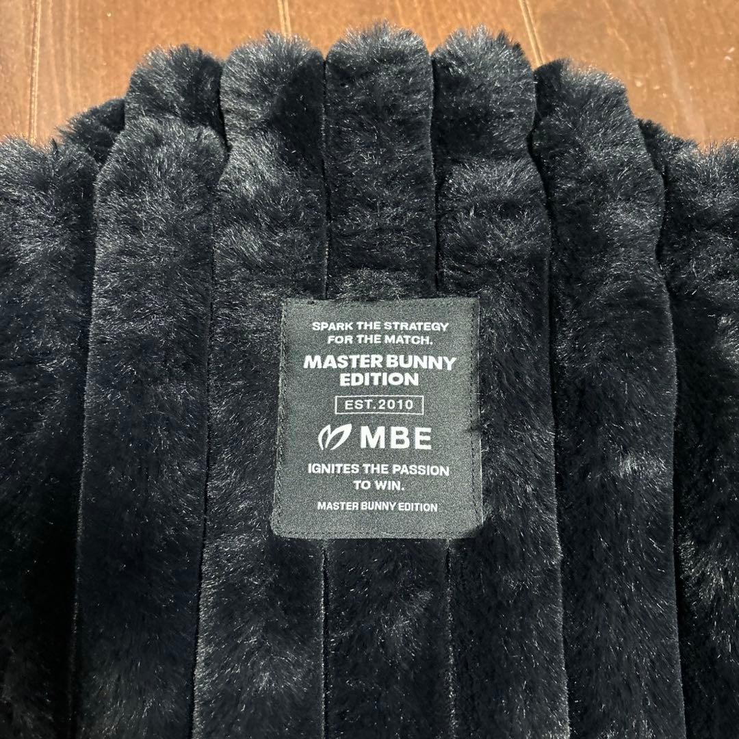 マスターバニースパッタリングエコファーコンビブルゾンブラックサイズ1