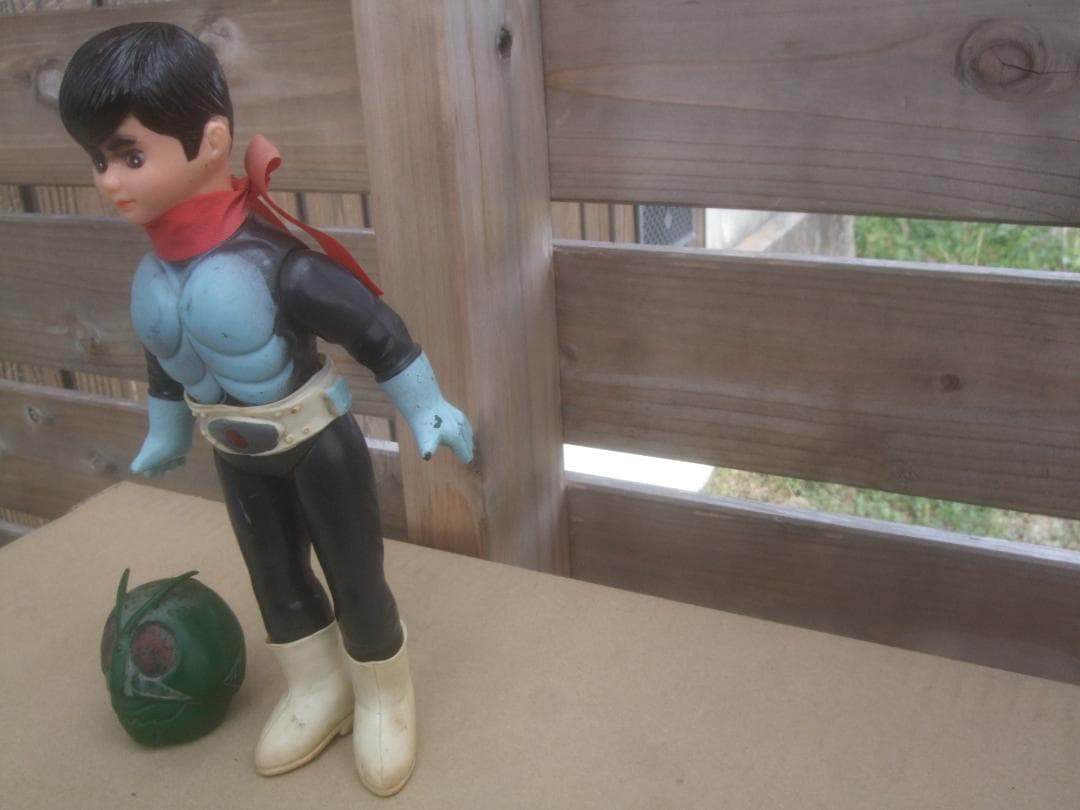 (*✨様 旧 バンダイ★ 仮面ライダー 1号★ 面取れ ★スタンダードサイズ