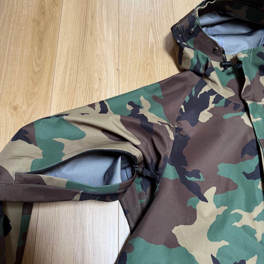 marmot beams 別注 GORE-TEX シェルジャケット M カモ柄