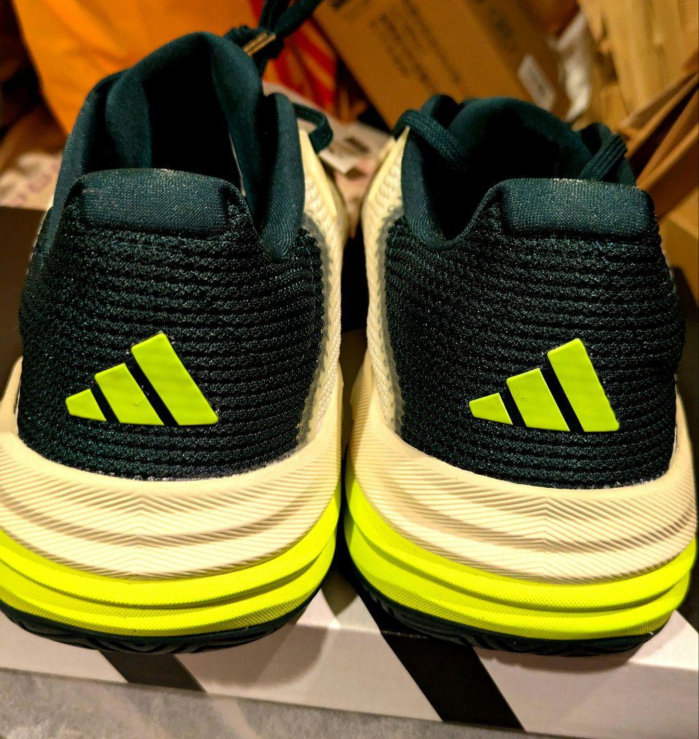 adidas バリケード 13 JH5129 26.5cm オフホワイト【新品