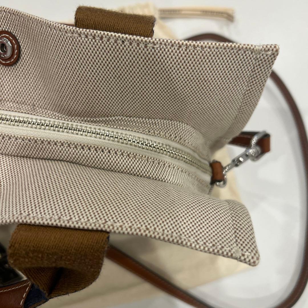 美品　トリバーチバッグ