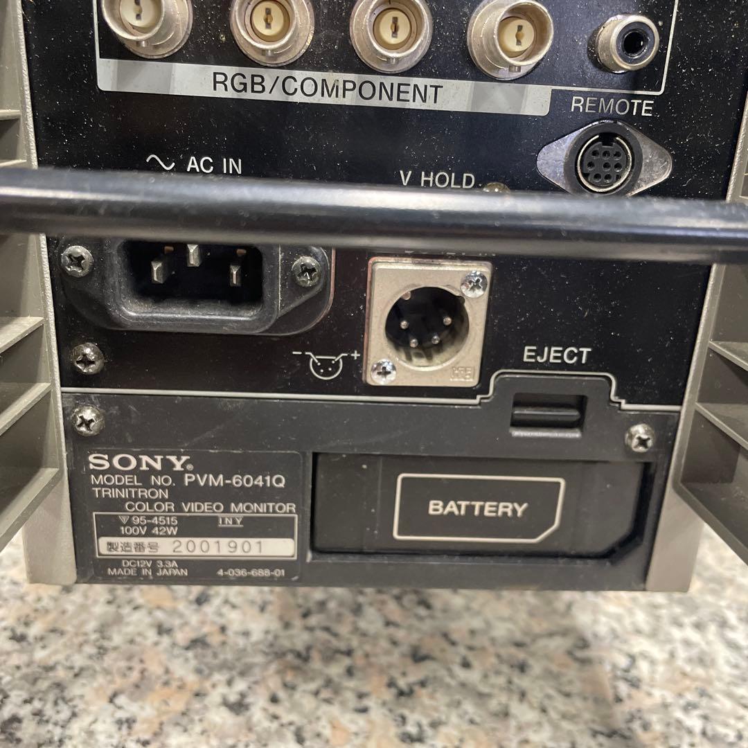 ★SONY 業務用モニター PVM-6041Q 94年製 Trinitron格安