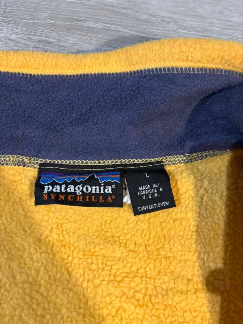 Patagonia USA製 シンチラ フリースベスト#405