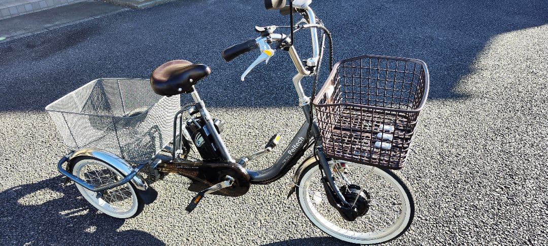 美品 PELTECH 電動アシスト三輪車 TDR-163L 20インチ