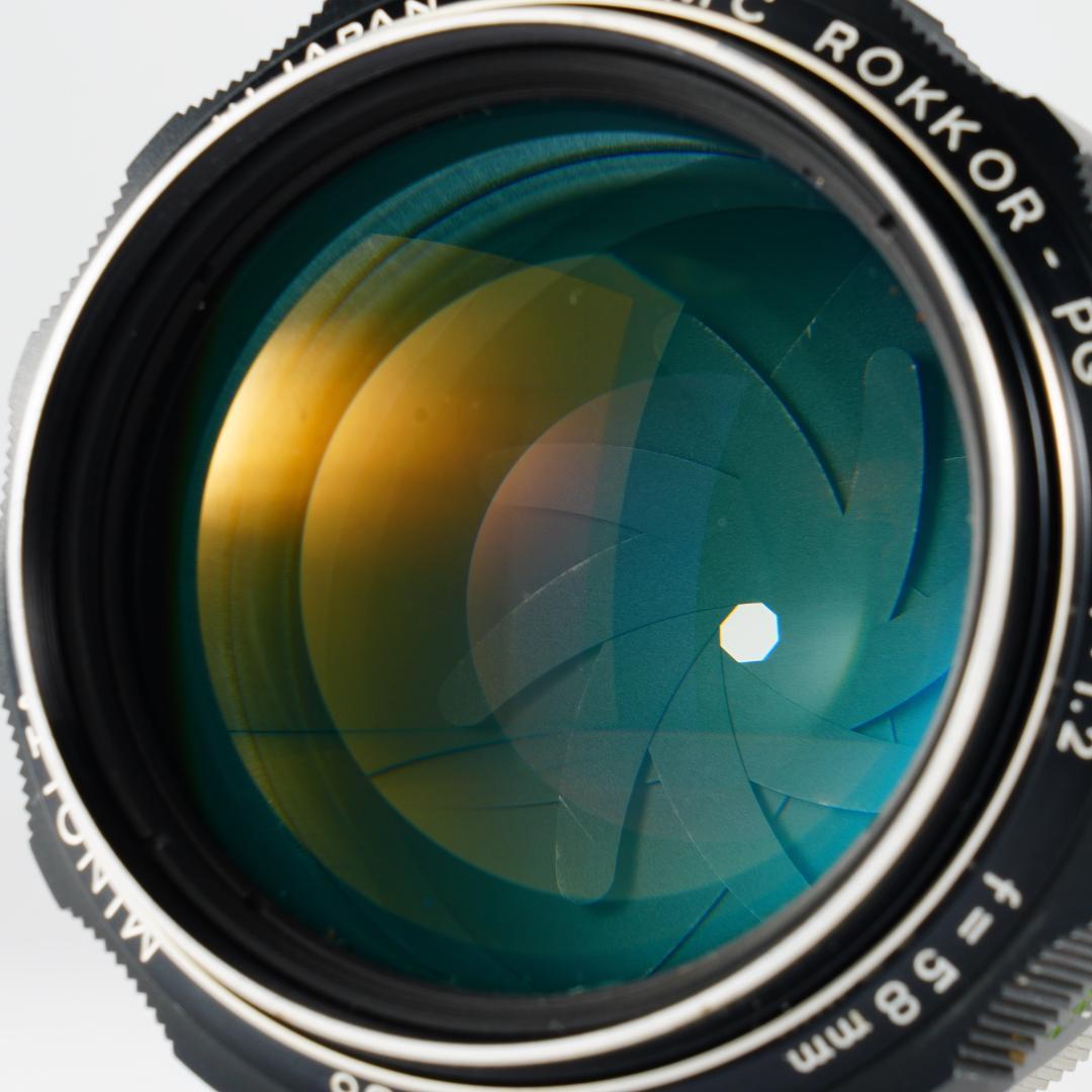 鷹の目の名玉　ミノルタ MC ROKKOR-PG 58mm F1.2 186