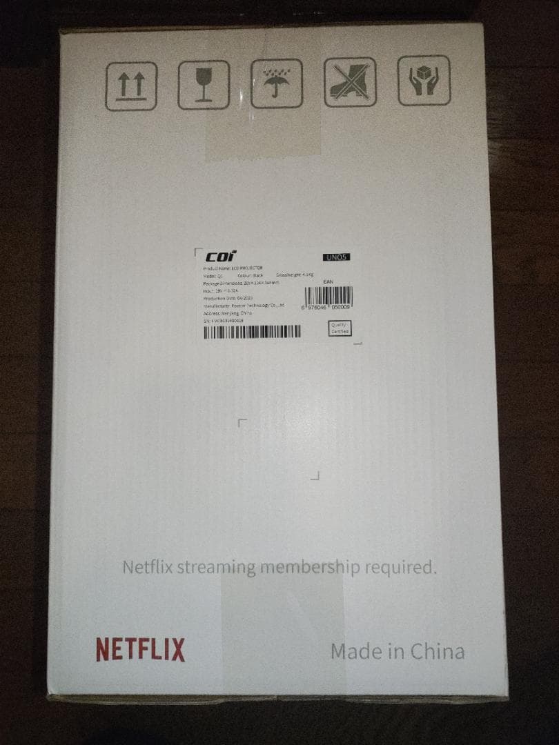 K*u様 COI-UNO5プロジェクタ黒 Netflix認定 | Linux O