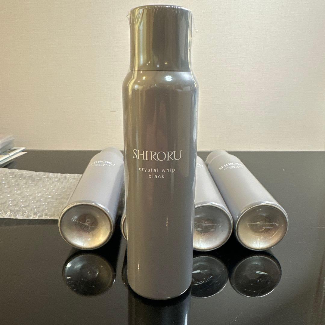 SIRORU クリスタルホイップ ブラック5本まとめ！