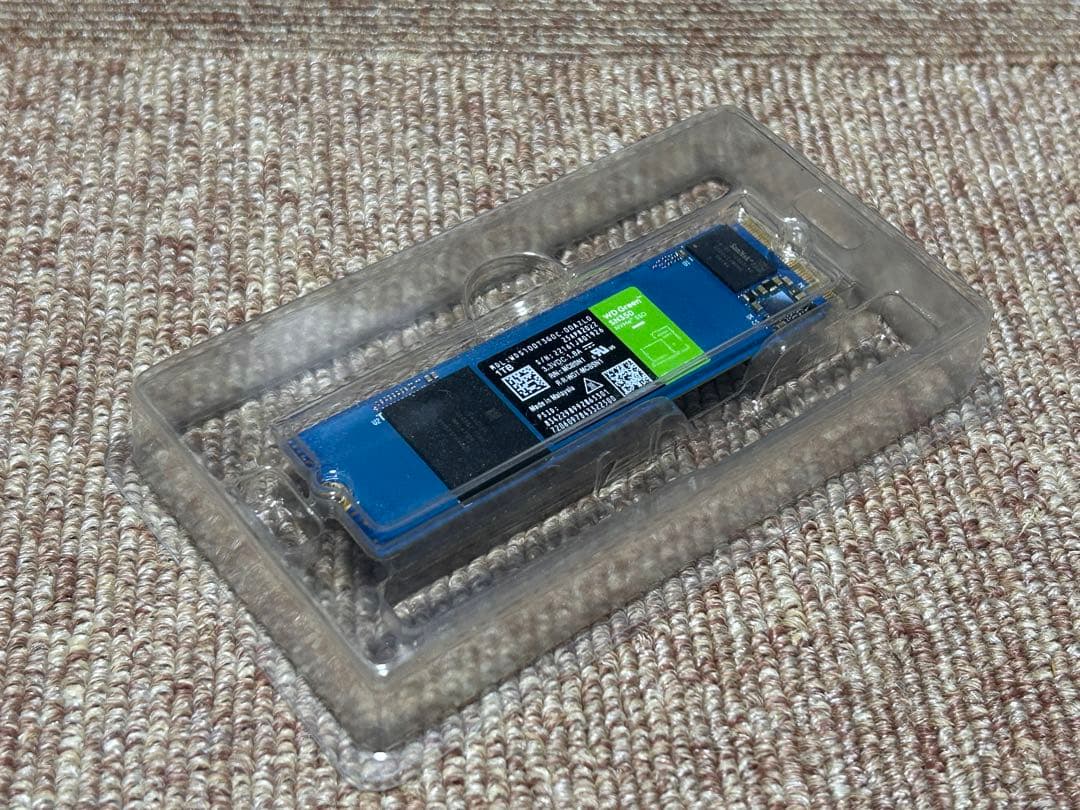 m.2 SSD 1TB WD SN350 NVMe 動作品 高速 ゲーミング