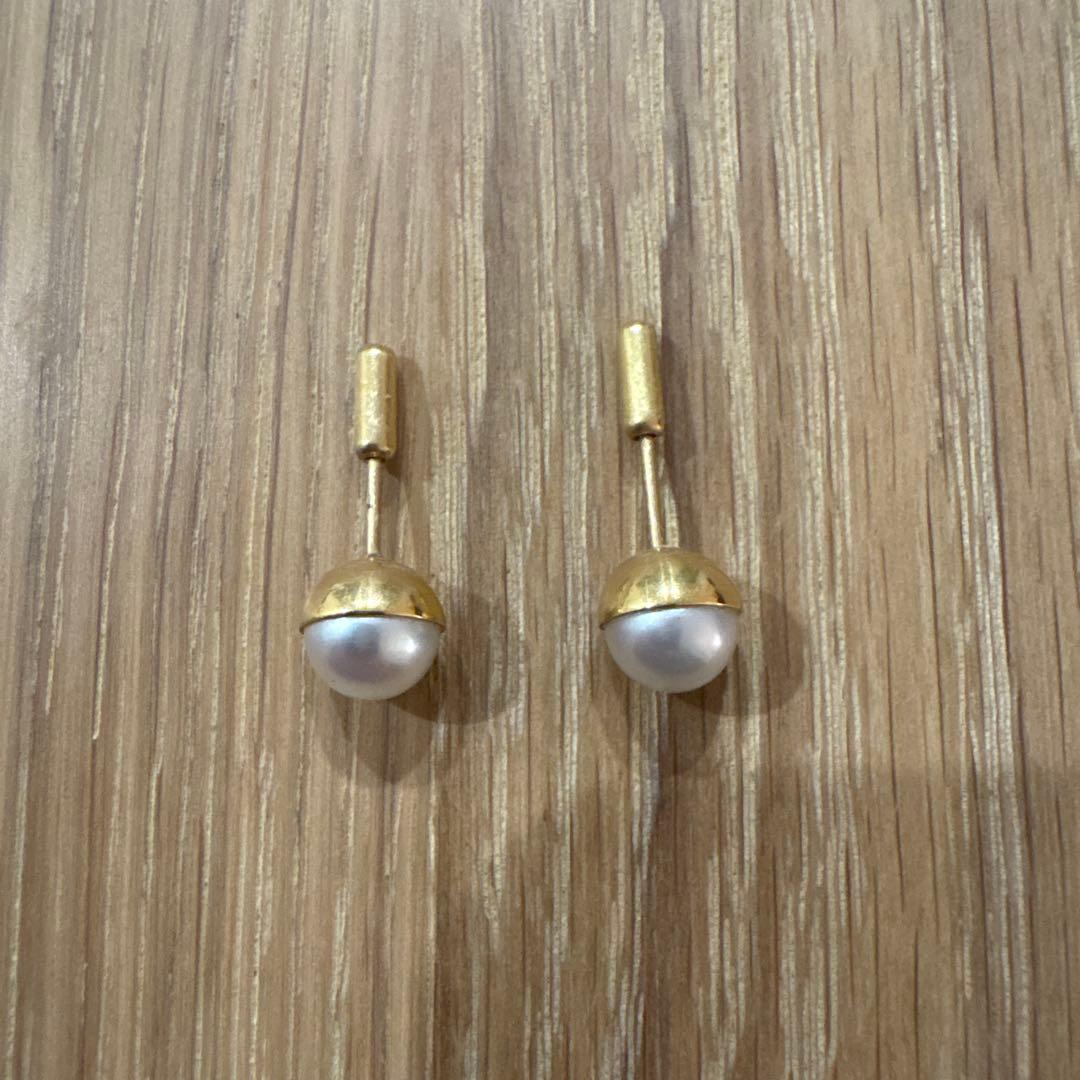 Shihara シハラ　Half Pearl Pierce 0°