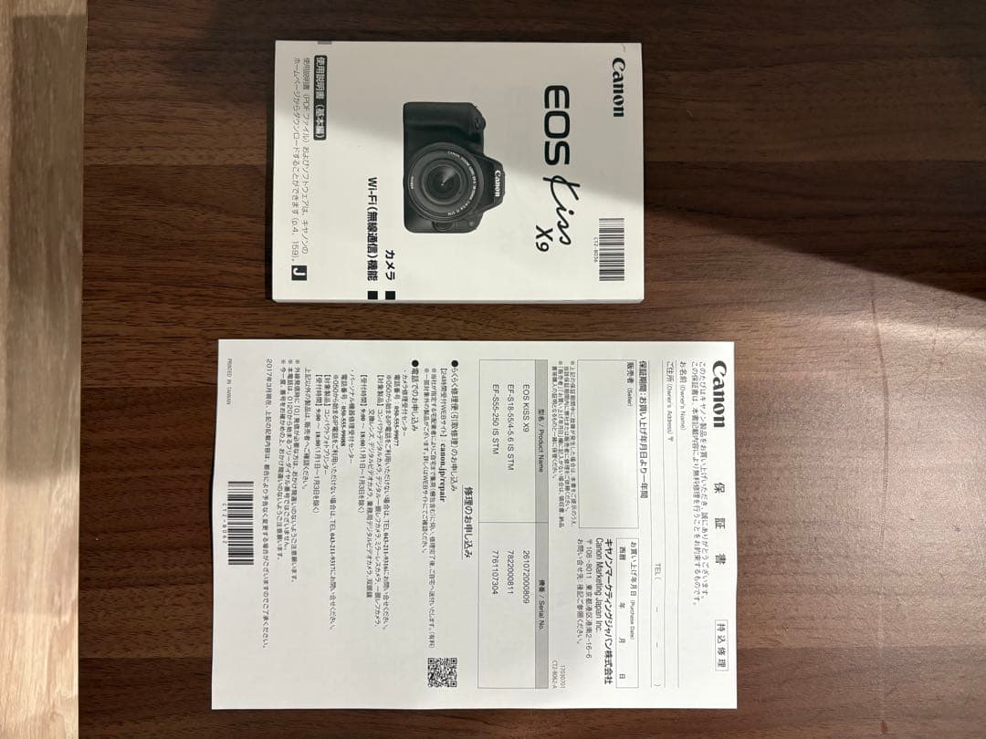 極美品 Canon EOS Kiss X9 ダブルズームキット 箱付属品あり