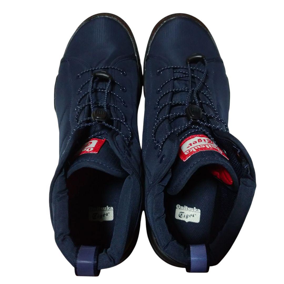 オニツカタイガー HMR PEAK G-TKトレッキングブーツ27.5 ネイビー