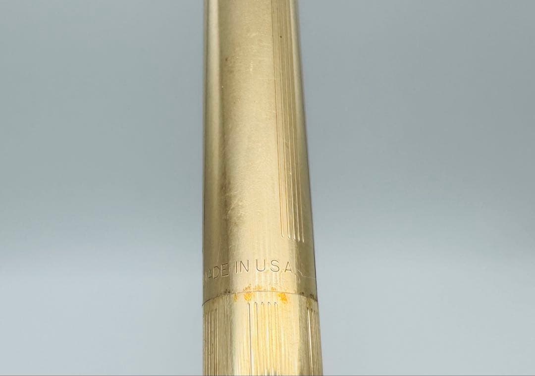 ★再値引き★　Parker ゴールドボールペン　ダイヤ13石　希少　特注モデル